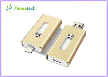 Aluminum Alloy Compact 8GB USB Disk iflash Drive Mobile Phone OTG For PC
