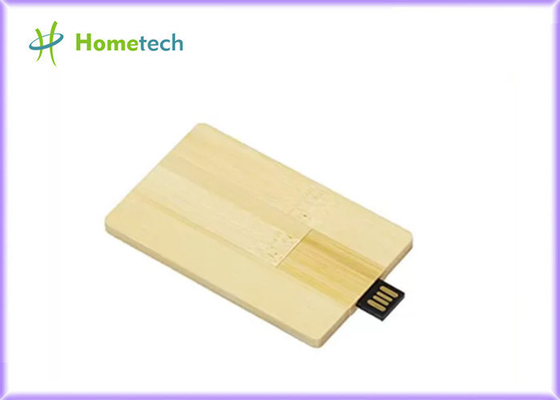 8-16MB / S 32GB Kartu Bambu Kayu USB Flash Drive