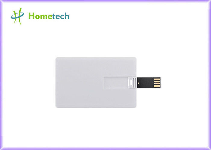 Full Color Print Kartu Kredit Usb Flash Drive 8GB USB 2.0 Plastic Pen Customized