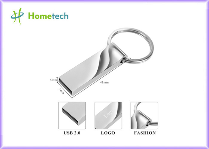 USB Flash Memory Stick USB 2.0 Bahan Logam Kecepatan Tinggi Dengan Fungsi yang Dapat Di-boot