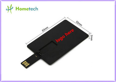 Kartu Kredit plastik hitam / Kartu Logo Kustom Desain Bisnis Usb Flash Drive Stick 4GB 8GB 16GB 32GB