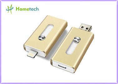 Beli Aluminum Alloy Compact 8GB USB Disk iflash Drive Mobile Phone OTG For PC pembuatan online