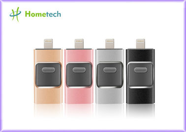 Beli Mobile Phone USB Flash Drive For IOS / Android , I- Easy Drive With Aluminum Alloy Material pembuatan online