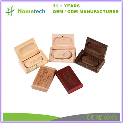 Beli USB Flash Drive Kayu Kustom 4GB 16GB 8GB 32GB 64GB 1TB USB Stick Flashdisk pembuatan online
