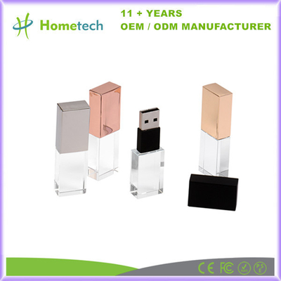 Beli Fast Speed Glass Crystal USB Flash Drive 8GB 16GB 4GB Transparan USB Flash Drive pembuatan online
