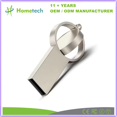 Beli Super Mini Metal USB 3.0 Flash Drive Pen Pribadi 4GB 8GB 16GB 32GB 64GB 128GB USB Stick untuk Hadiah pembuatan online