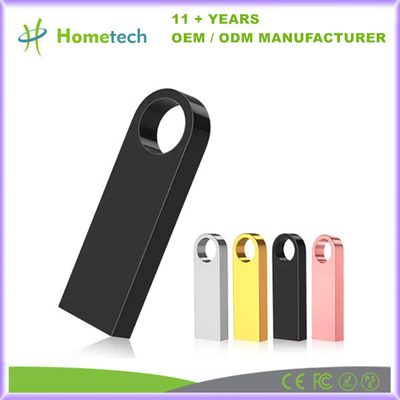 Beli USB 2.0/3.0 Metal Thumb Drive 8GB/16GB/32GB/64GB/128GB Perak/Emas/Rose Gold untuk Windows Mac OS Linux pembuatan online