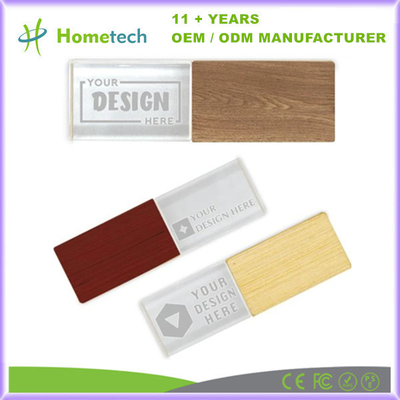 Beli Elegant Crystal USB Flash Drive dengan Warna Kayu Untuk Pernikahan dan Fotografi pembuatan online