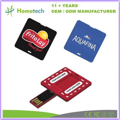 Beli Kartu Kreatif Square yang Disesuaikan USB Stick Flash Memory Card 32GB 16GB 8GB 4GB 2GB USB Pen pembuatan online
