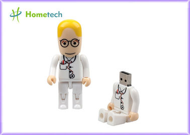 Beli Karakter Putih USB Drives doctor Flashdisk kartun U Disk, 16gb Perawat memory stick 8gb lucu pembuatan online