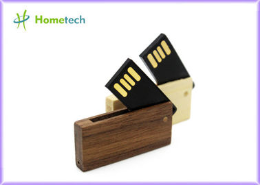 Beli Memori flash stick flashdisk kayu rotatable usb flash drive 4GB 8GB kartu memori pembuatan online