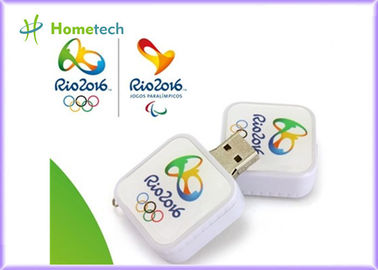 Beli Square Swivel 2GB Plastik USB Flash Drive Micro USB 2.0 / 3.0 pembuatan online