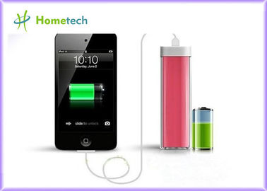 Beli 2600mAh Micro USB Cell Phone Mini Portable Power Banks 5V / 0.5A pembuatan online