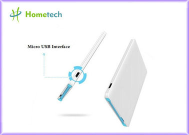Beli Portable 2500mAh Card Power Bank / Emergency Mobile Phone Backup Power pembuatan online