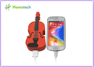 Beli PVC Unique Guitar Mobile Battery Backup Charger Universal USB Compact pembuatan online