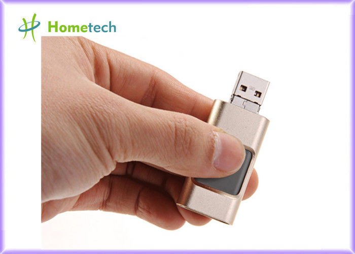 Aluminum Alloy Compact 8GB USB Disk iflash Drive Mobile Phone OTG For PC