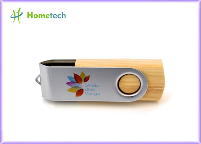 Storage Logo Printing wooden pen drive , small 16gb usb 2.0 flash drive high speed