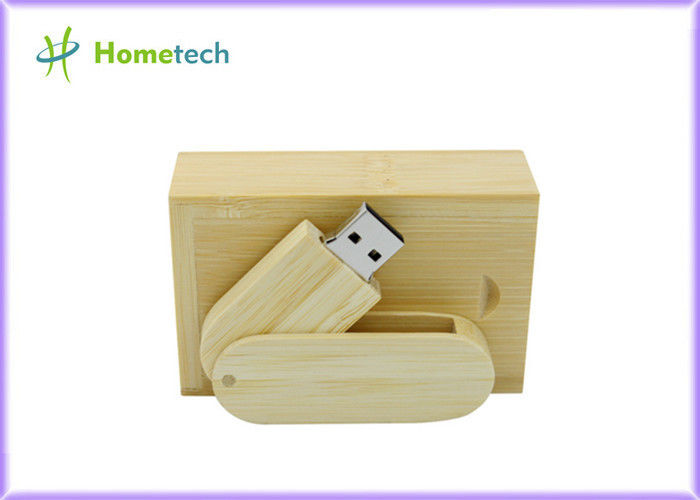 Swivel USB 3.0 Flash Drive , small wooden usb drive logo FOR Gift