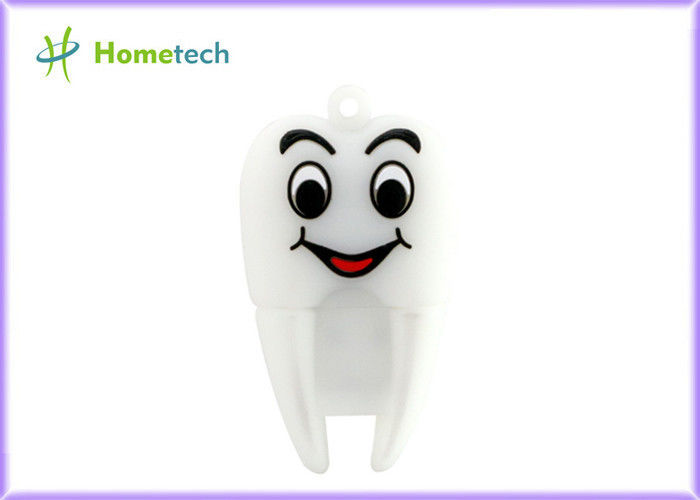 Custom Personalized Flash Drives USB 2.0 / High Speed Dentist Teeth Pendrive , DC 3.3/5V
