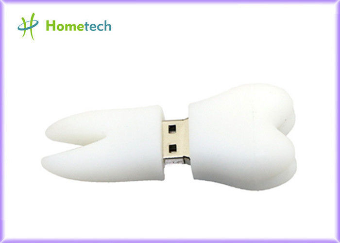 CE FCC Certificate Customized USB Flash Drive , 64gb Pen Drive With Cartoon Tooth Models