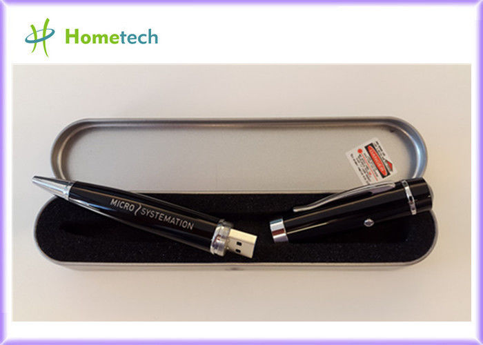 Copper Black Laser Pointer Ball Usb Flash Pen Drives 1gb 4gb 8gb Promotional