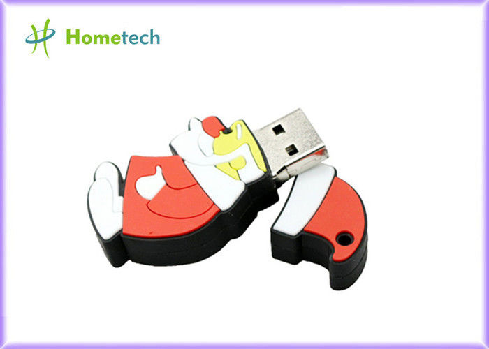 Hadiah Natal Asli yang Disesuaikan USB Flash Drive Kecepatan Tinggi 64GB