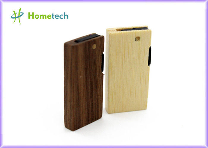 Memori flash stick flashdisk kayu rotatable usb flash drive 4GB 8GB kartu memori