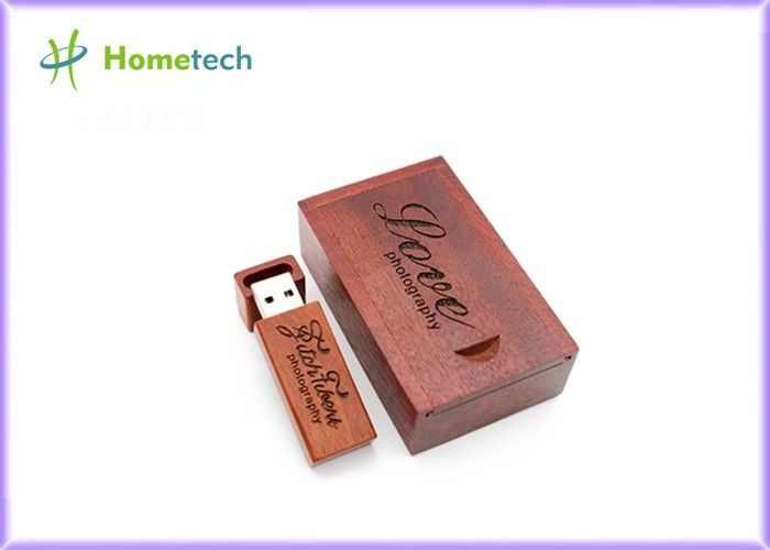 Ukiran USB Memory Stick Kayu Disesuaikan Logo 128MB - Kapasitas 64GB