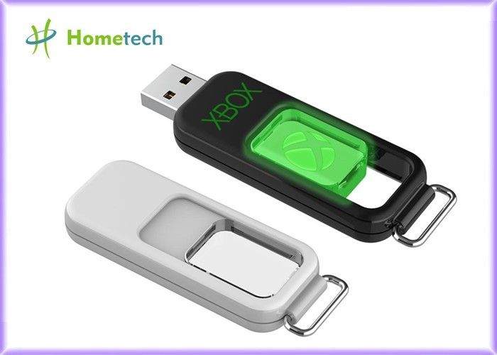 Jenis USB Flash Drive Plastik Non Cap Toshiba / Samsung Hip Dengan Acrylic 3D Laser Inside