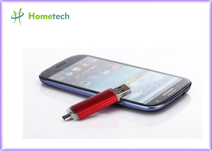 OEM Ponsel USB Flash Drive, Micro Dual Port USB Flash Drive Dengan Micro Usb Untuk Android
