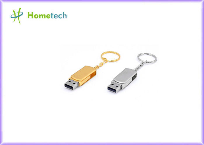 Kunci Logam Tahan Lama Kustom Usb Flash Drive 2.0 16GB / 32GB Memory Stick Flashdisk