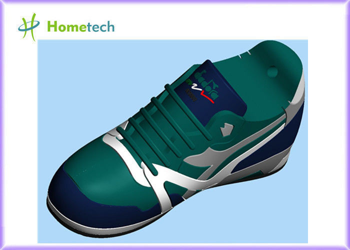 Sneaker Berkecepatan Tinggi berbentuk USB Flash Drive Disesuaikan, KUNCI USB USB Berbentuk Sepatu