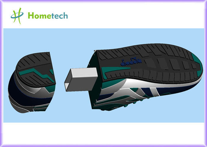 Sneaker Berkecepatan Tinggi berbentuk USB Flash Drive Disesuaikan, KUNCI USB USB Berbentuk Sepatu