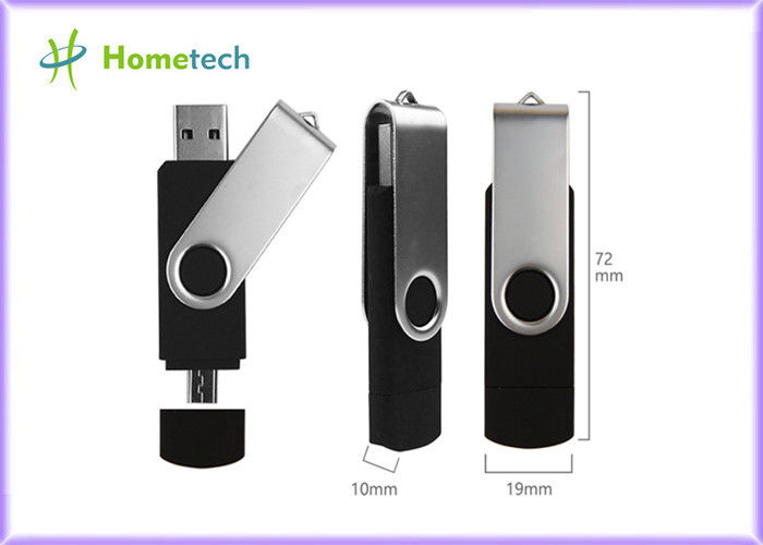 2 In 1 Ponsel USB Flash Drive Perangkat lunak uji Flashdisk Otg H2 Untuk Android