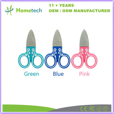 Custom Scissor Shape USB 3.0 Stick 4GB 8GB 16GB 32GB 64GB 128GB Kecepatan tinggi