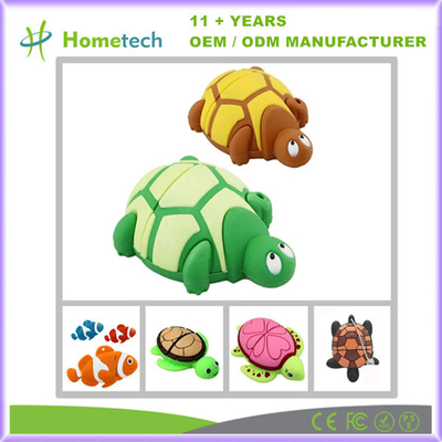 Turtle Shape Disks USB Flash Karikatur Karikatur Pendrive Cute USB Flash Drive