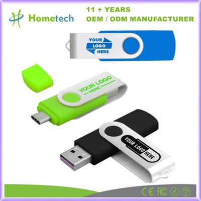 Swevil OTG USB C Flash Drive Hingga 200MB/s Kecepatan Tulis Shockproof Pencetakan Disesuaikan