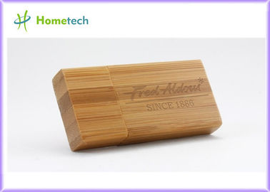Maple Wooden USB Flash Drive Promosi USB Memory Stick 8GB / 16GB / 32GB Usb 2.0 untuk Fotografi