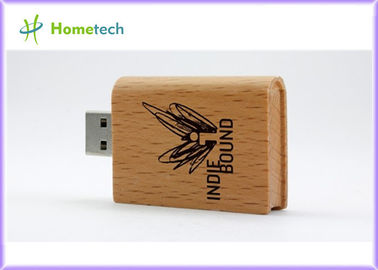 OEM Kayu USB Flash Drive Buku Promosi Kayu Pendrive 4GB Pen drive dengan Logo Perusahaan 4GB 8GB 16GB 32GB