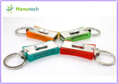 Barang Massal Logo Kustom push-and-pull Logam & Plastik Flashdisk Colorful logam Ringan USB Flash drive Murah 1GB / 2GB / 4G