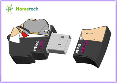 Pvc kustom USB Flash Drive 4GB 8GB 16GB 32GB 64GB 128GB USB 2.0 Memory Stick