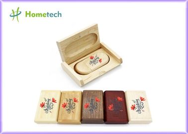 Tidak Ada Enkripsi Kayu USB Flash Drive 4GB 64GB 16GB 32GB Memori Pen Drive Tahan Lama
