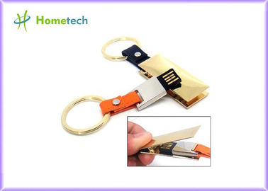 Mini Leather USB Flash Disk / Micro 8GB Windows Vista Flash Drive