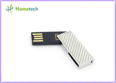 Drive Logam Perak Logam, Stainless Steel Kunci Tahan Air Usb 8GB / 16GB / 32GB