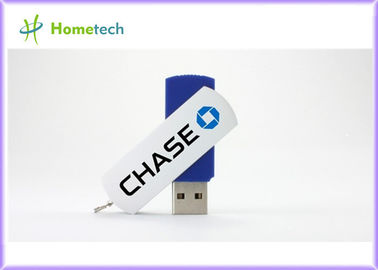 Blue Plastic USB Flash Drive Memory Stick Thumb Drive With 2GB