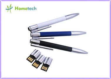 Metal Ball Point USB Flash Pen Drive 2.0 4GB 8GB 16GB 32GB Flash Memory Stick Pendrives