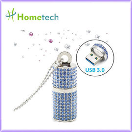 Memori Flash Kristal Silinder USB 32GB 64GB