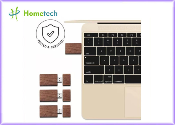 8GB 16GB USB3.0 Walnut Wood Thumb Drive 20MB / S Kayu Alami Usb Stick Flash Thumb Drive