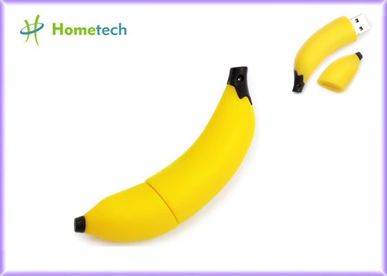 Desain Buah Lucu USB 2.0 Flash Drive 4GB 8GB Berbentuk Pisang Untuk Hadiah Promosi