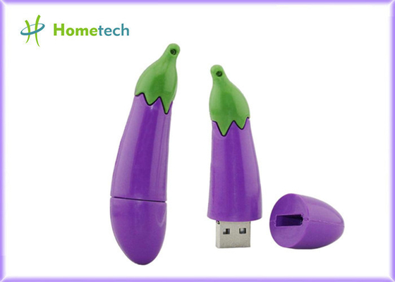 Ungu Terong USB Thumb Drive 16G Untuk Studi / Penggunaan Pribadi Sehari-hari